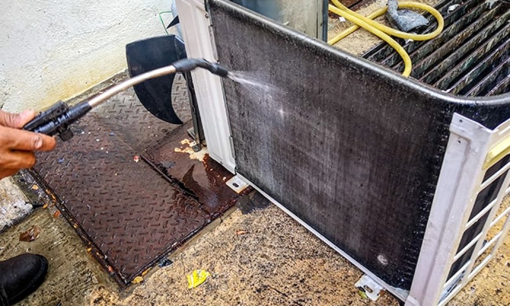 How To Clean Dirty Air Conditioner Coils mastergenie.ae